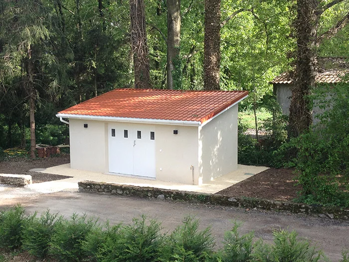 Réalisation Abris jardin dans la Drôme